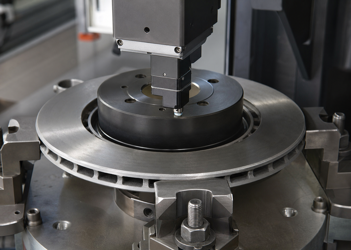 3D laser profiling of brake discs validation scene 2