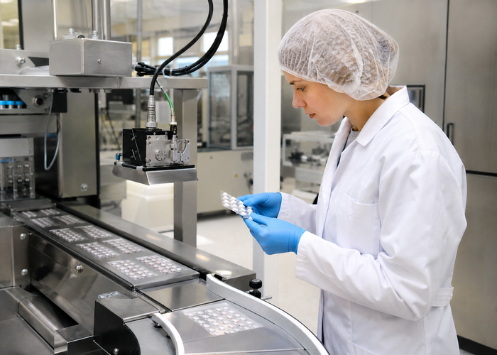 3D laser profiling of pharmaceutical blister packs validation scene 3