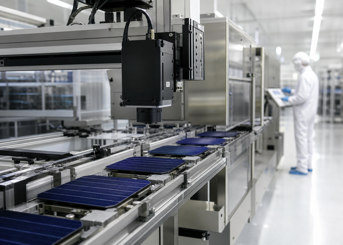3D laser profiling of solar wafers on a clean production line in a realistic LiDAR application scene