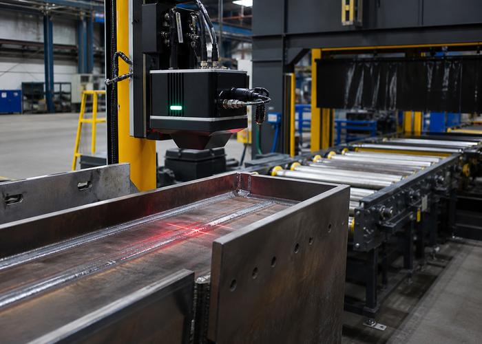 3D weld bead profiling validation scene 3