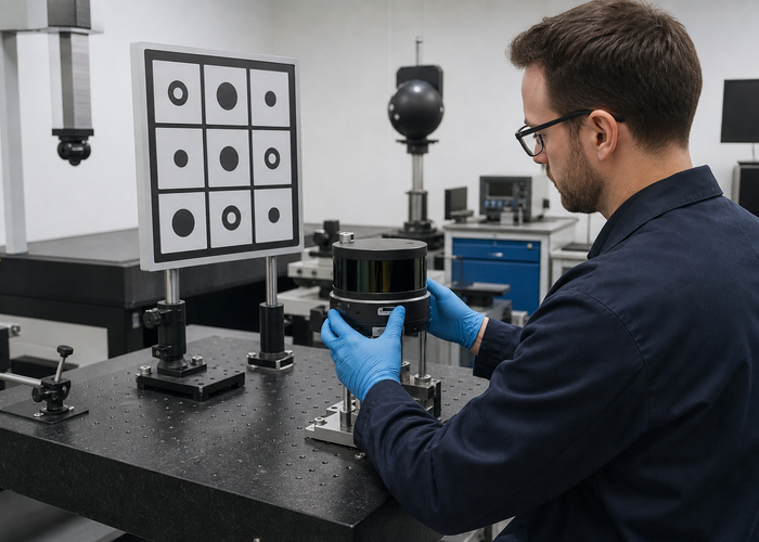LiDAR supplier calibration audit in a realistic LiDAR application scene