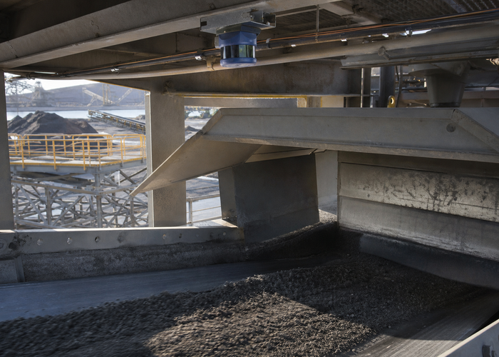 fixed LiDAR conveyor monitoring in a realistic LiDAR application scene