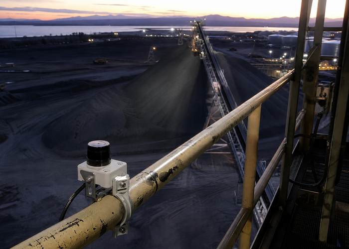 fixed LiDAR conveyor monitoring validation scene 3