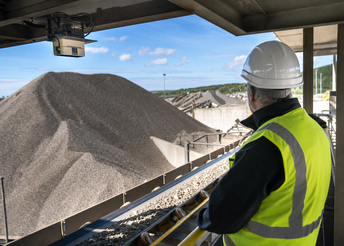 fixed LiDAR monitoring a reclaim surge pile validation scene 3