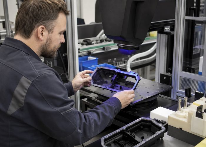 3D adhesive bead profiling validation scene 3