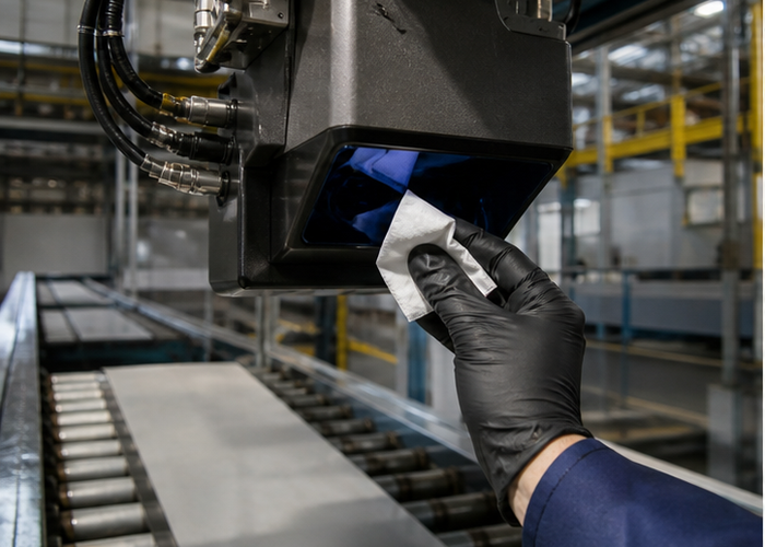 industrial LiDAR profiling maintenance validation in a realistic LiDAR application scene