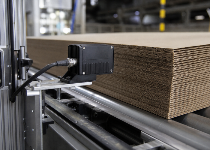 3D laser profiling of corrugated board validation scene 2