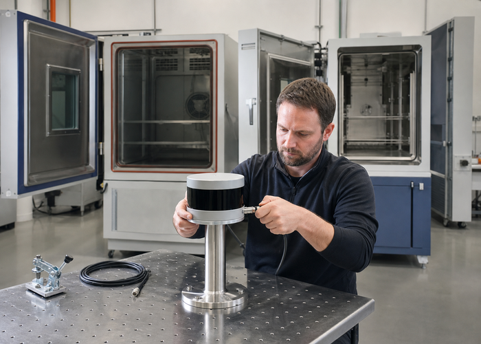 LiDAR sensor thermal-shock qualification in an environmental laboratory validation scene 3