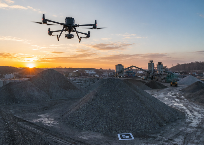 LiDAR stockpile closure-error audit featured scene