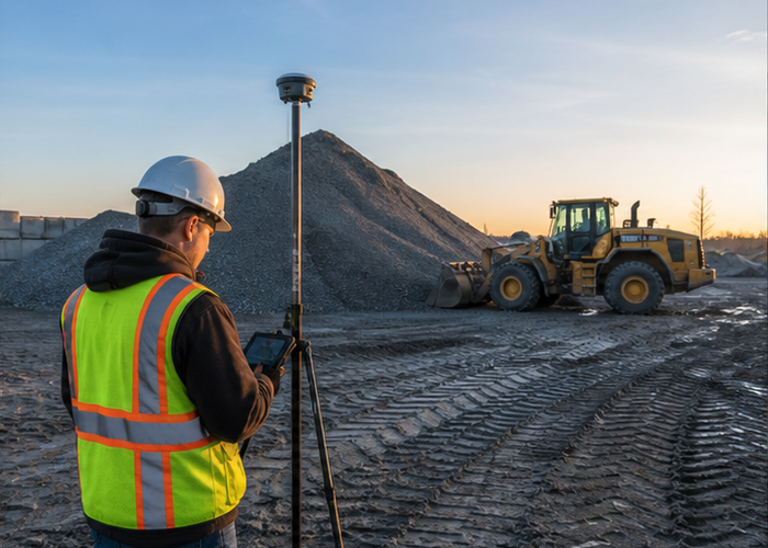 LiDAR stockpile closure-error audit in a realistic field scene
