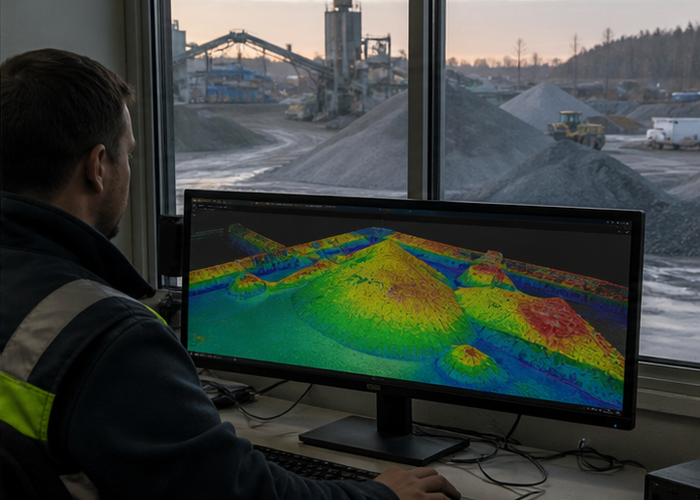 LiDAR stockpile closure-error audit acceptance validation