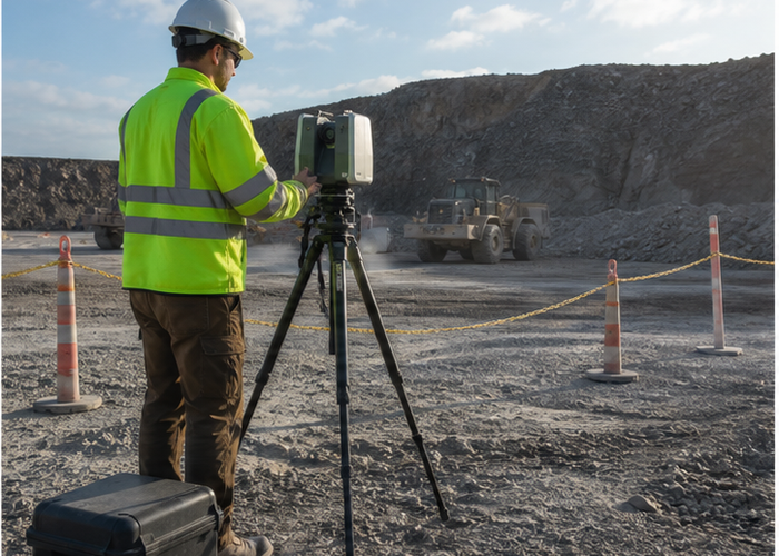 active stockpile yard LiDAR monitoring validation scene 2