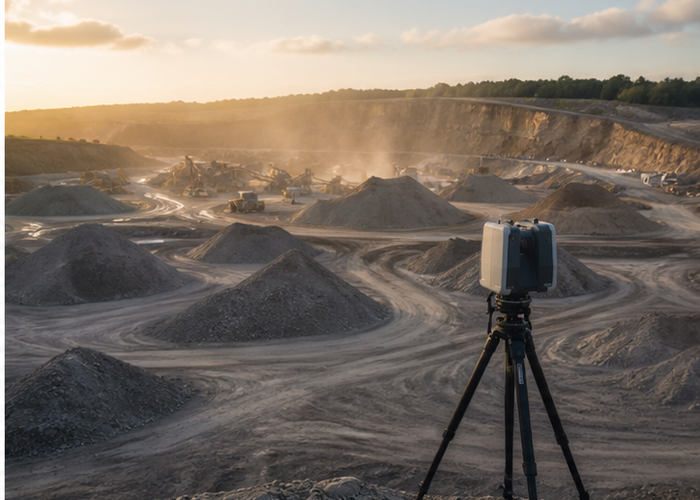 active stockpile yard LiDAR monitoring validation scene 3