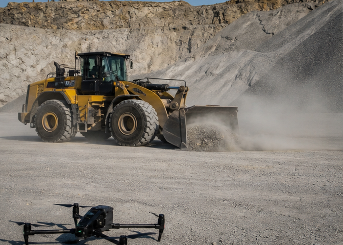 post-dust LiDAR stockpile survey featured scene