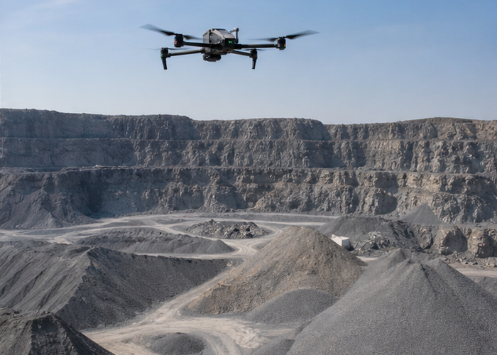 post-dust LiDAR stockpile survey acceptance validation