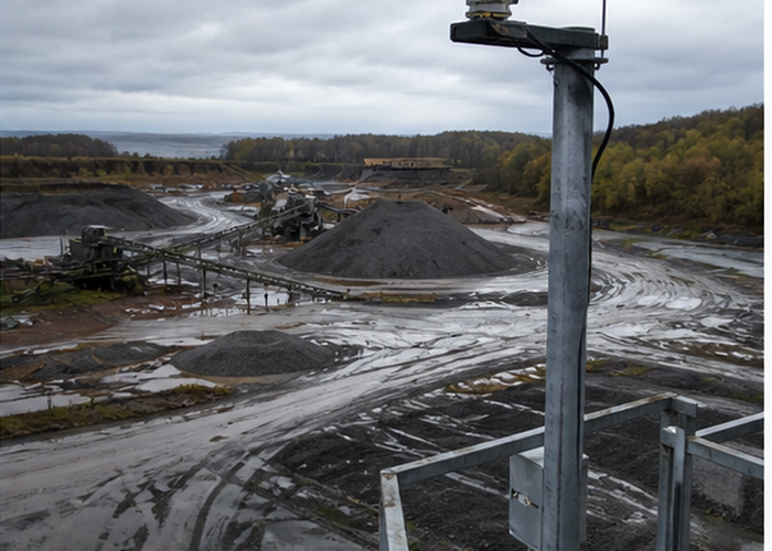 LiDAR stockpile reconciliation validation scene 3
