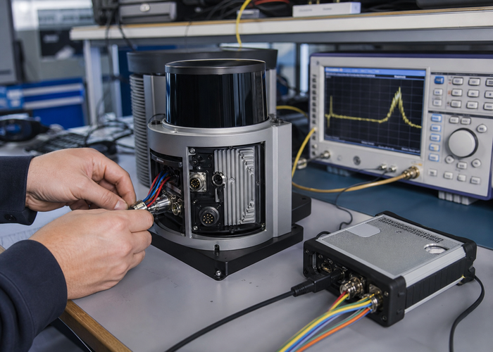 LiDAR supplier firmware cybersecurity validation lab validation scene 2