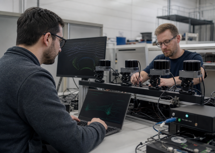 LiDAR supplier firmware cybersecurity validation lab validation scene 3