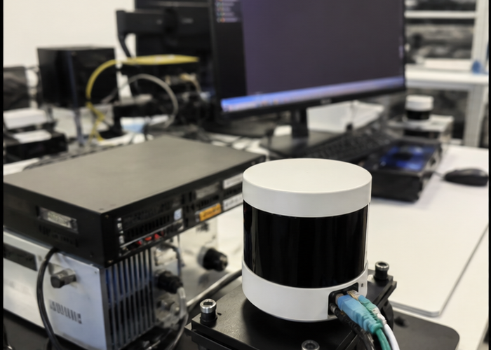 LiDAR firmware regression validation featured scene
