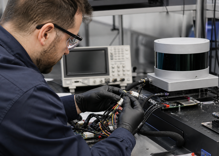 LiDAR supplier functional-safety validation lab validation scene 2