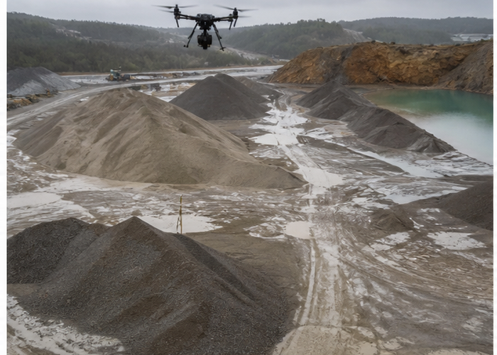 post-rain LiDAR volume survey featured scene