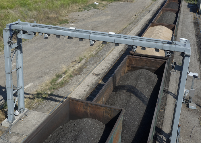 rail wagon LiDAR volume measurement validation scene 2