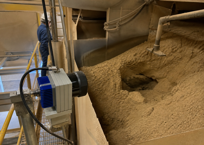 LiDAR volume measurement in rice-bran storage bins validation scene 2