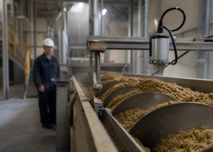 LiDAR volume measurement in sunflower-meal storage bins validation scene 3