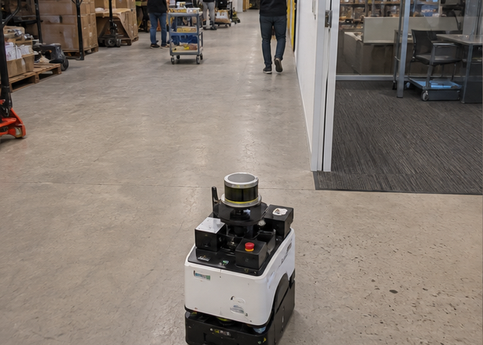 robotic LiDAR route acceptance test featured scene